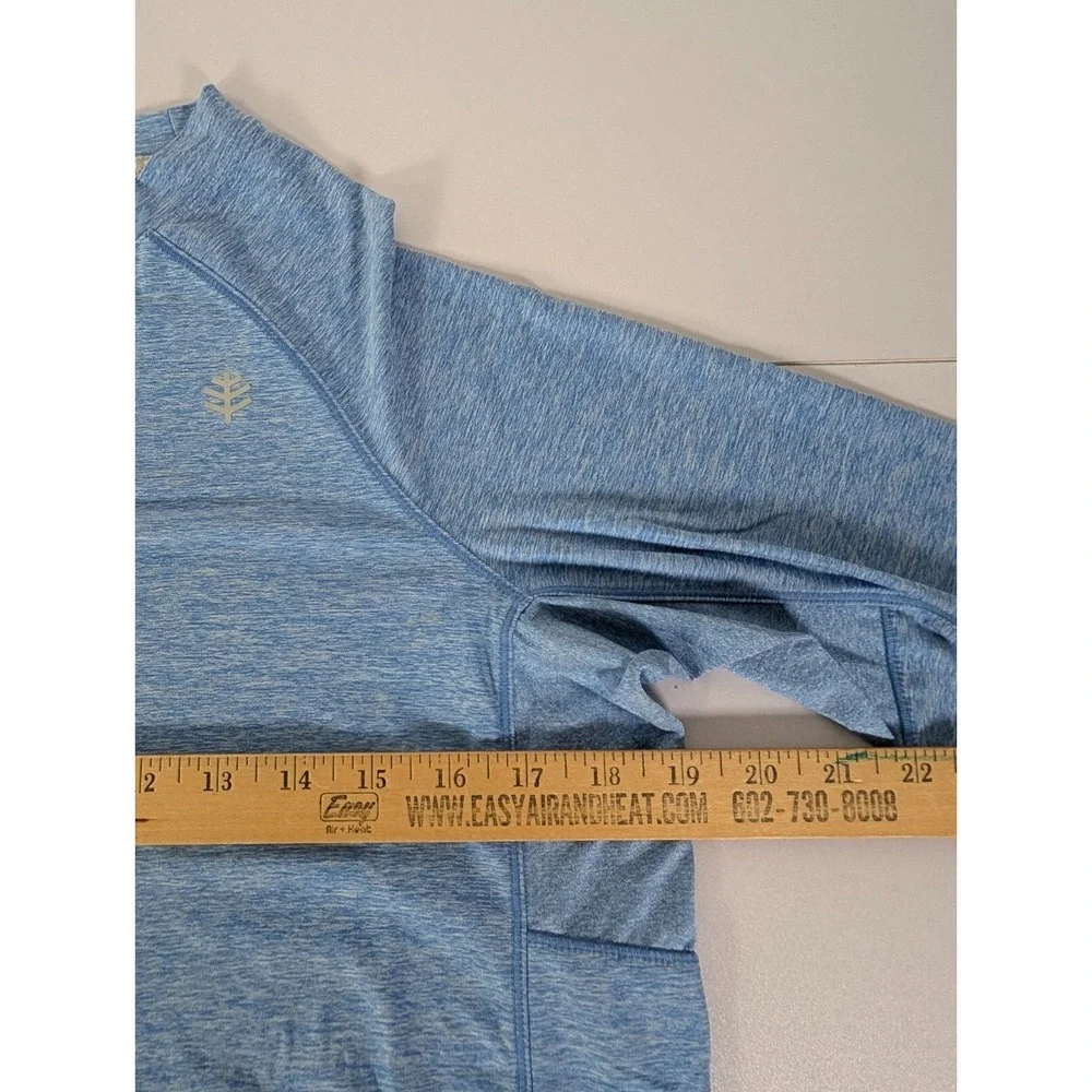 Coolibar Tee Shirt Youth Size XL Y- Agility Long Sleeve Fitness Tee Top‎ UPF 50+